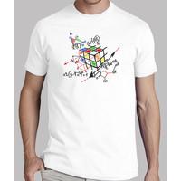 rubik cube black outline