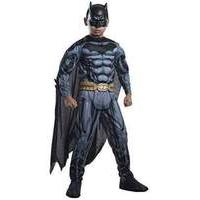 rubies batman deluxe costume with muscle chest large 881365