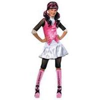 Rubies Official Draculaura Monsters High Fancy Dress - Large (8-10 Years 147cm)