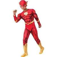 rubies the flash deluxe muscle chest costume small 881369