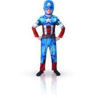 Rubies - Captain America - Small - 3-4 Years (610261)