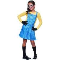 Rubies - Girl Minion Costume - Small (117 Cm) (610786) /dress Up /s/girl Minion