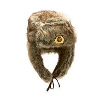 Russian Ushanka-Style Hat, Size Medium (59cm), Fur
