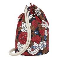 Rumour Floral Print Duffle Bag Dark Navy