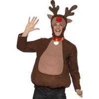 Rudolph Reindeer Fancy Dress Costume.