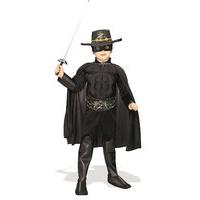 rubies deluxe zorro fancy dress for toddlers