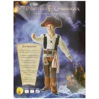 Rubie\'s Pirates Of The Caribbean 884669 On Stranger Tides Captain Jack Sparrow, 