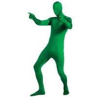 Rubies Skin Suit (green, Medium)