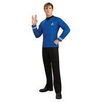 Rubie\'s Star Trek Deluxe Blue Shirt Fancy Dress (small)
