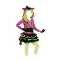 Rubie\'s Neon Pink Zebra Hoodie (2886635)