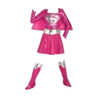 rubies girls supergirl pink