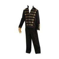 rubies michael jackson black military jacket 884230