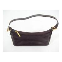 Russell & Bromley Brown Small Leather Handbag Buckle Detailing