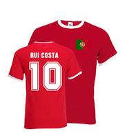 rui costa portugal ringer tee red