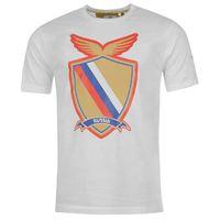 russia 2014 fifa flag tee white