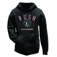 rush men department hoodie black large