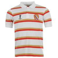 russia 2014 fifa stripe polo shirt white