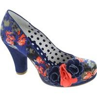 ruby shoo eva womens court shoes in blue