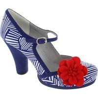 ruby shoo tanya womens court shoes in blue