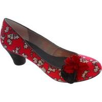 ruby shoo samira womens court shoes in red