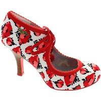 ruby shoo willow womens court shoes in red