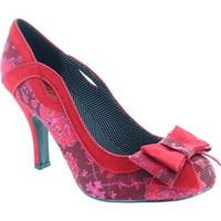 ruby shoo ivy womens court shoes in red