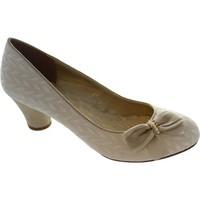 ruby shoo lily womens court shoes in beige