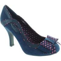 ruby shoo ivy womens court shoes in blue