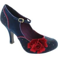 ruby shoo ashley womens court shoes in blue