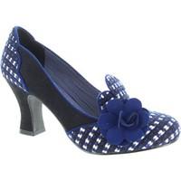 ruby shoo lola womens court shoes in blue