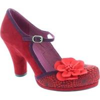 ruby shoo tanya womens court shoes in red