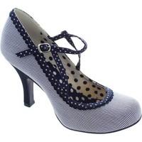 ruby shoo jessica womens court shoes in blue