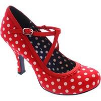 ruby shoo jessica womens court shoes in red