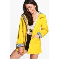 Rubberised Rain Mac - yellow