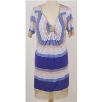 Ruth Erotokritou, size XL mauve striped jumper dress