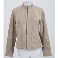 Ruff Hewn, size M beige suede jacket