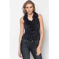 Ruffle Halterneck Top