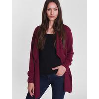 Rubens Waterfall Cardigan In Wildberry  Plum Tree