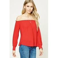 Ruffled Off-the-Shoulder Top