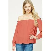 Ruffled Off-the-Shoulder Top