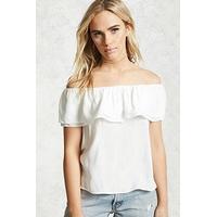 Ruffled Off-The-Shoulder Top