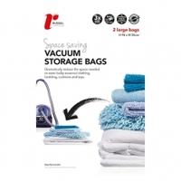 Russel Vacuum Storage Bags, Clear, Twinpack Large
