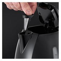 russell hobbs 22591 textures jug kettle 1 7l 2400w in black