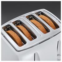 Russell Hobbs 21650 Textures 4 Slice Toaster in White