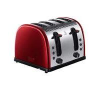 Russell Hobbs Red 4 Slice Toaster