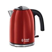 russell hobbs colours red kettle