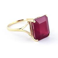 Ruby Ring 6.5ct in 9ct Gold