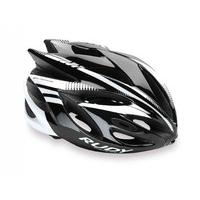 Rudy Project - Rush Helmet Black/White Shiny M (54-58cm)