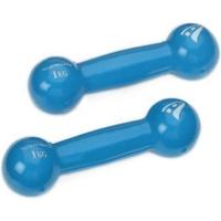 Rucanor Short dumbbells 2 x 1kg with carry case