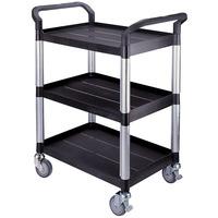 RVFM 3 Shelf Lightweight Lab Trolley